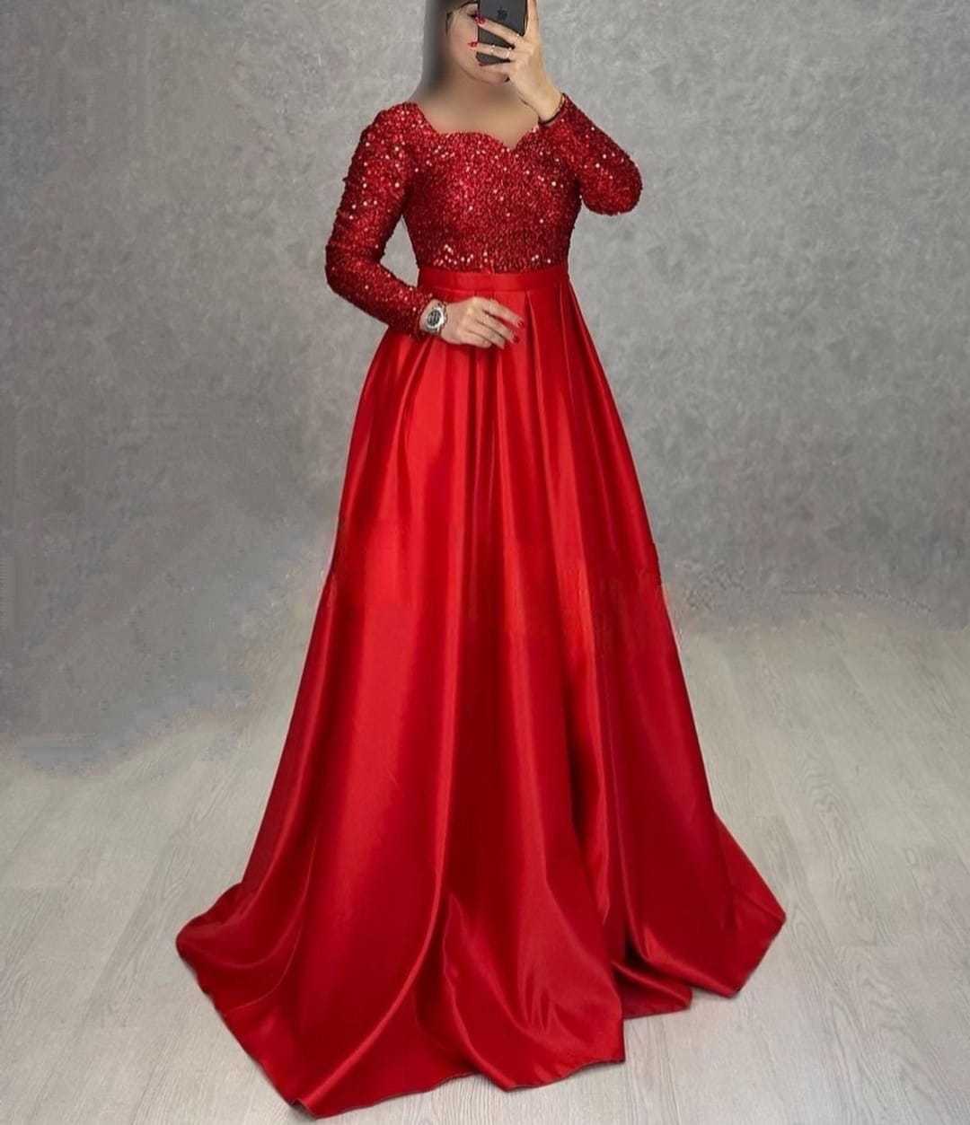 YNF SATIN PRI 3041 WHOLESALE GOWN MANUFACTURER